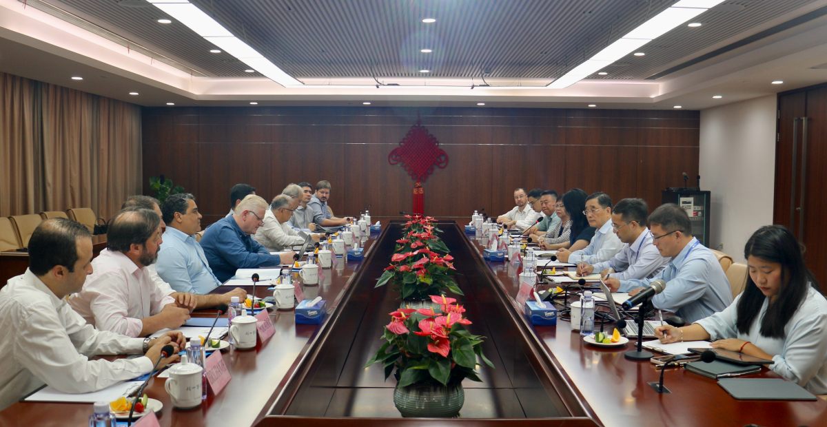 中巴双方会议现场